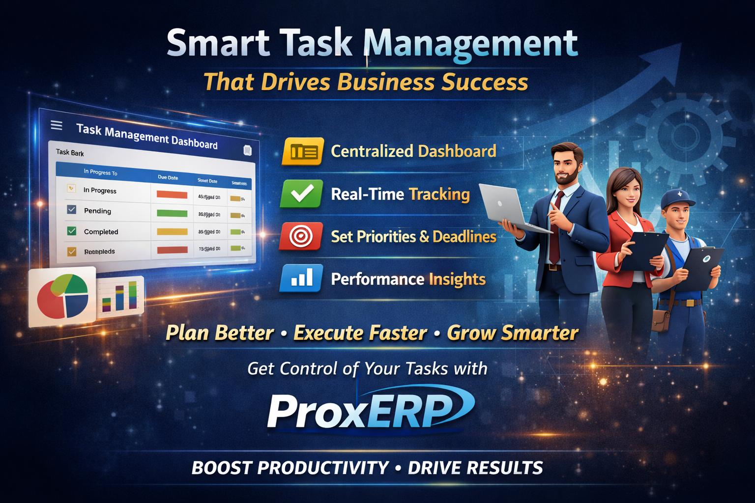 Struggling to Track Tasks? ProxERP Has the Solution.